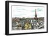 European Afternoon I-Melissa Wang-Framed Art Print