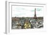 European Afternoon I-Melissa Wang-Framed Art Print