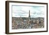 European Afternoon II-Melissa Wang-Framed Premium Giclee Print