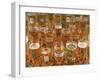 European Beer Glasses with Pretzels-Karen M^ Romanko-Framed Premium Photographic Print