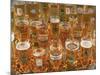 European Beer Glasses with Pretzels-Karen M^ Romanko-Mounted Photographic Print