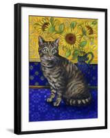 European Cat, Series I-Isy Ochoa-Framed Giclee Print