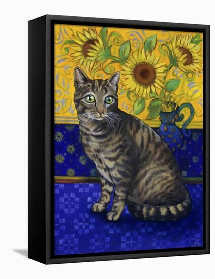 European Cat, Series I-Isy Ochoa-Framed Stretched Canvas