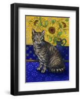 European Cat, Series I-Isy Ochoa-Framed Premium Giclee Print