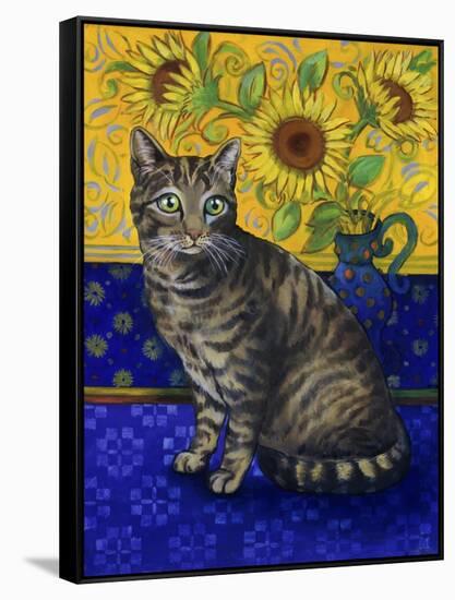 European Cat, Series I-Isy Ochoa-Framed Stretched Canvas