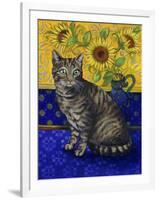 European Cat, Series I-Isy Ochoa-Framed Giclee Print