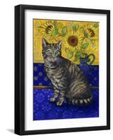 European Cat, Series I-Isy Ochoa-Framed Giclee Print