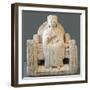 European Chess Figure of Enthroned Queen-null-Framed Photographic Print