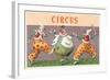 European Circus Clowns-null-Framed Art Print