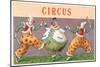 European Circus Clowns-null-Mounted Art Print