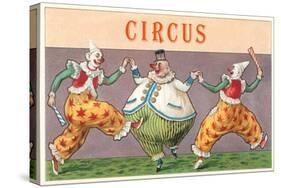 European Circus Clowns-null-Stretched Canvas