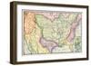 European Claims in North America in 1733, When the Last English Colony, Georgia, Was Founded-null-Framed Giclee Print