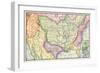 European Claims in North America in 1733, When the Last English Colony, Georgia, Was Founded-null-Framed Giclee Print