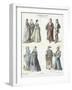 European Costumes, 15th Century-null-Framed Giclee Print