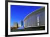 European Court of Justice and New Philharmonic Hall on Kirchberg in Luxembourg City, Grand Duchy of-Hans-Peter Merten-Framed Photographic Print