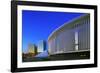 European Court of Justice and New Philharmonic Hall on Kirchberg in Luxembourg City, Grand Duchy of-Hans-Peter Merten-Framed Photographic Print