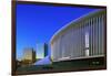 European Court of Justice and New Philharmonic Hall on Kirchberg in Luxembourg City, Grand Duchy of-Hans-Peter Merten-Framed Photographic Print