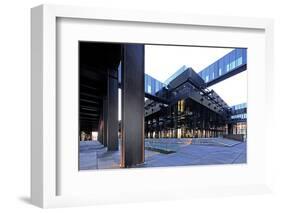 European Court of Justice on Kirchberg in Luxembourg City, Grand Duchy of Luxembourg, Europe-Hans-Peter Merten-Framed Photographic Print