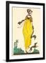 European Fashion, Whippet, 1800-null-Framed Art Print