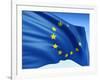 European Flag-bioraven-Framed Art Print