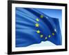 European Flag-bioraven-Framed Art Print