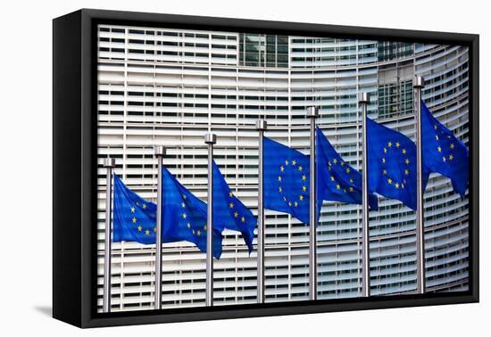 European Flags-Jorisvo-Framed Stretched Canvas