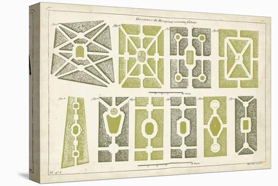 European Garden Design II-DeZallier d'Argenville-Stretched Canvas