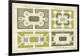 European Garden Design III-DeZallier d'Argenville-Framed Art Print