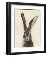 European Hare II-Ethan Harper-Framed Art Print