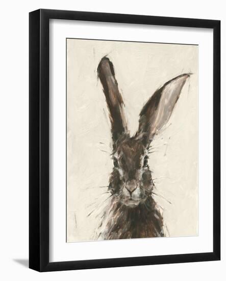 European Hare II-Ethan Harper-Framed Art Print