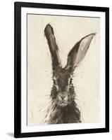 European Hare II-Ethan Harper-Framed Art Print