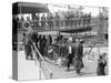 European Immigrants Disembarking at Ellis Island, 1907-null-Stretched Canvas