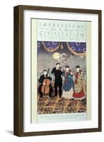European Influence on Music (Coloured Litho)-Japanese-Framed Giclee Print