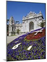 European Influenced Dolmabahce Palace in Istanbul, Turkey, Home of the Ottoman Sultans after 1853-Julian Love-Mounted Photographic Print