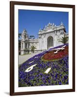 European Influenced Dolmabahce Palace in Istanbul, Turkey, Home of the Ottoman Sultans after 1853-Julian Love-Framed Photographic Print