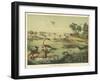 European Landscape During the Jurassic Era-null-Framed Art Print