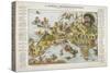 European Political Geography, Bolonga, ca. 1871-null-Stretched Canvas