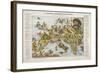 European Political Geography, Bolonga, ca. 1871-null-Framed Giclee Print