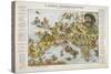 European Political Geography, Bolonga, ca. 1871-null-Stretched Canvas