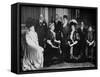 European Royalty at Windsor Castle, 17th November 1907-null-Framed Stretched Canvas