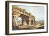 European Travellers in Front of the Temple of Diana in Ephesus, 1805-Luigi Mayer-Framed Giclee Print