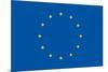 European Union Flag-duallogic-Mounted Art Print