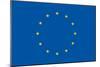 European Union Flag-duallogic-Mounted Art Print