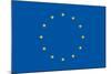 European Union Flag-duallogic-Mounted Art Print