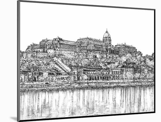 European Vacation in B&W III-Melissa Wang-Mounted Art Print