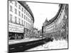 European Vacation in B&W IV-Melissa Wang-Mounted Art Print