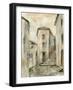 European Village I v2 Crop-Silvia Vassileva-Framed Art Print