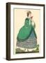 European Women's Fashion, 1860-Found Image Press-Framed Giclee Print