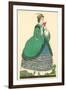 European Women's Fashion, 1860-Found Image Press-Framed Giclee Print