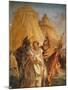 Eurybates and Talthybius Lead Briseis to Agamemnone-Giambattista Tiepolo-Mounted Giclee Print